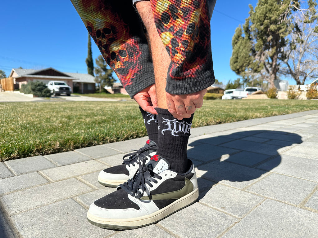 Deliver Us All Crew Socks - 2 Pack