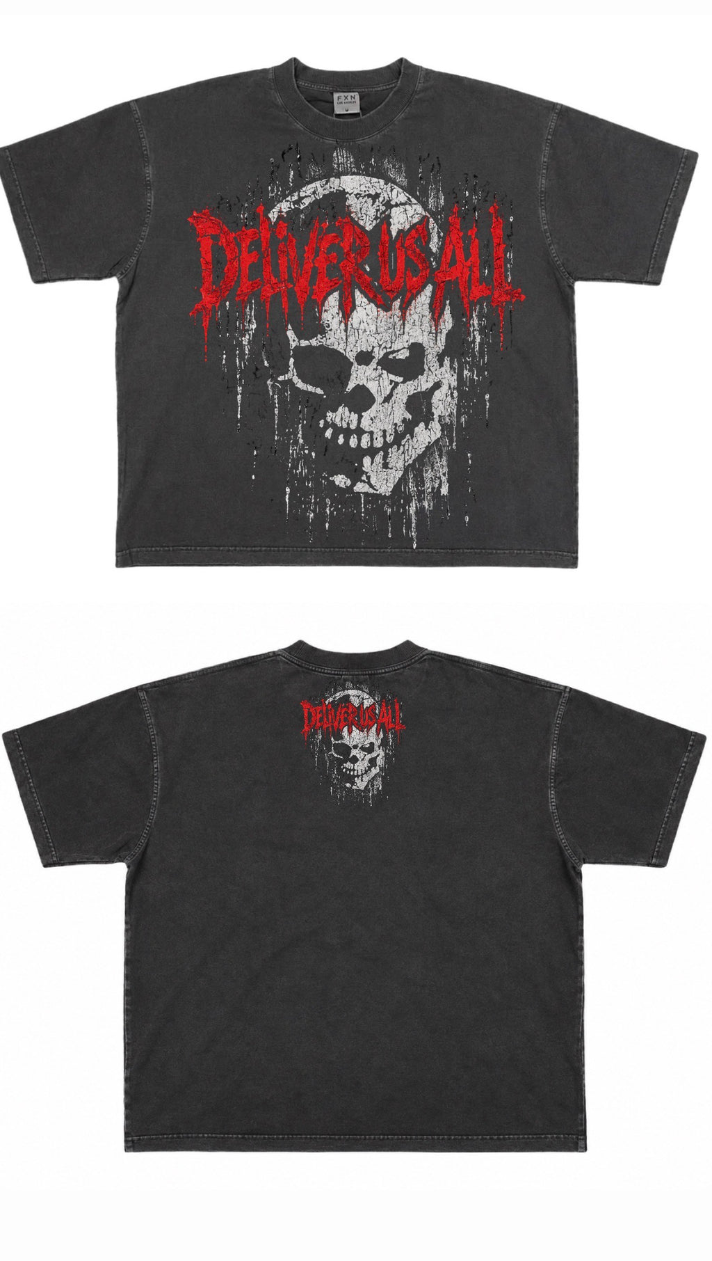 GRAVEYARD SKULL TEE