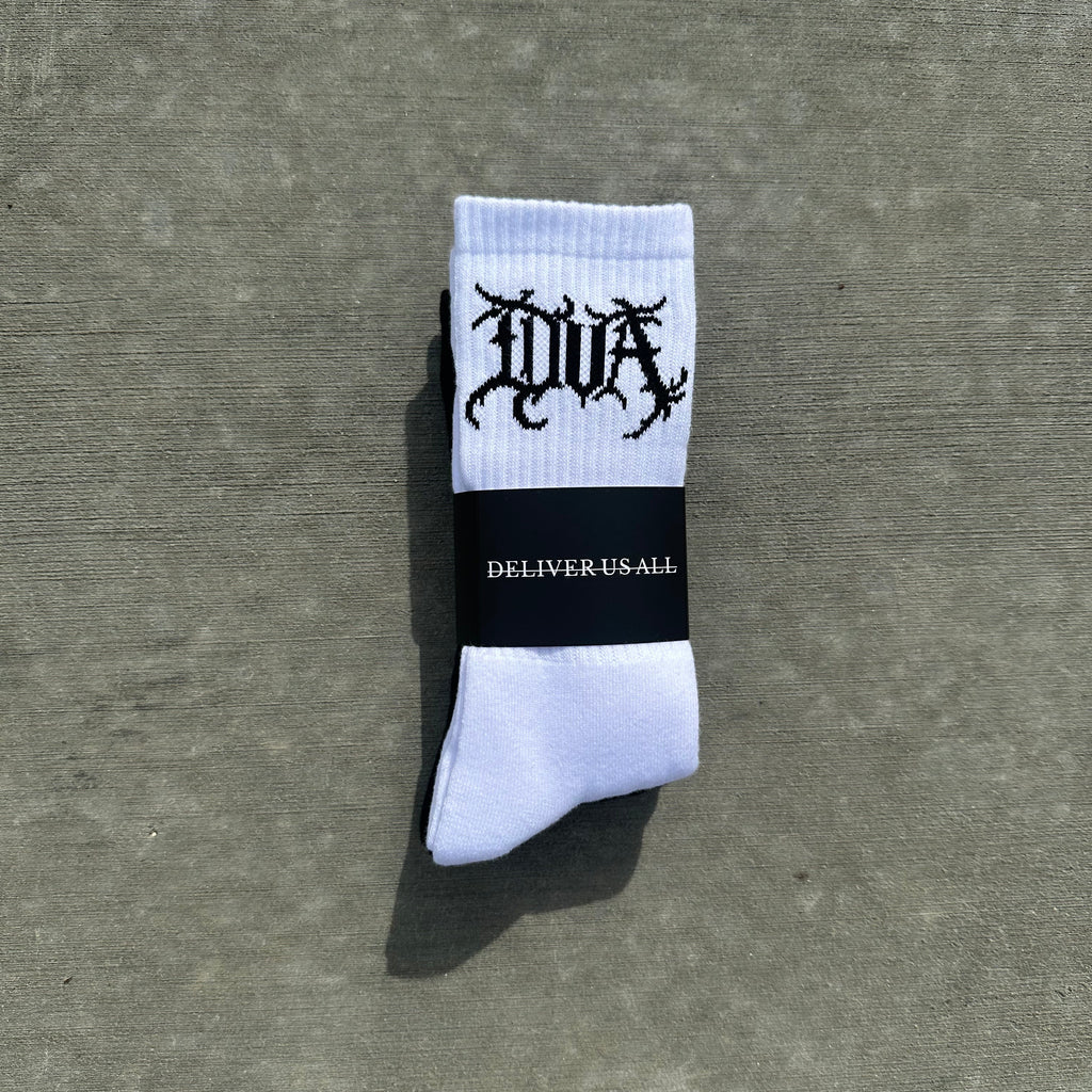 Deliver Us All Crew Socks - 2 Pack